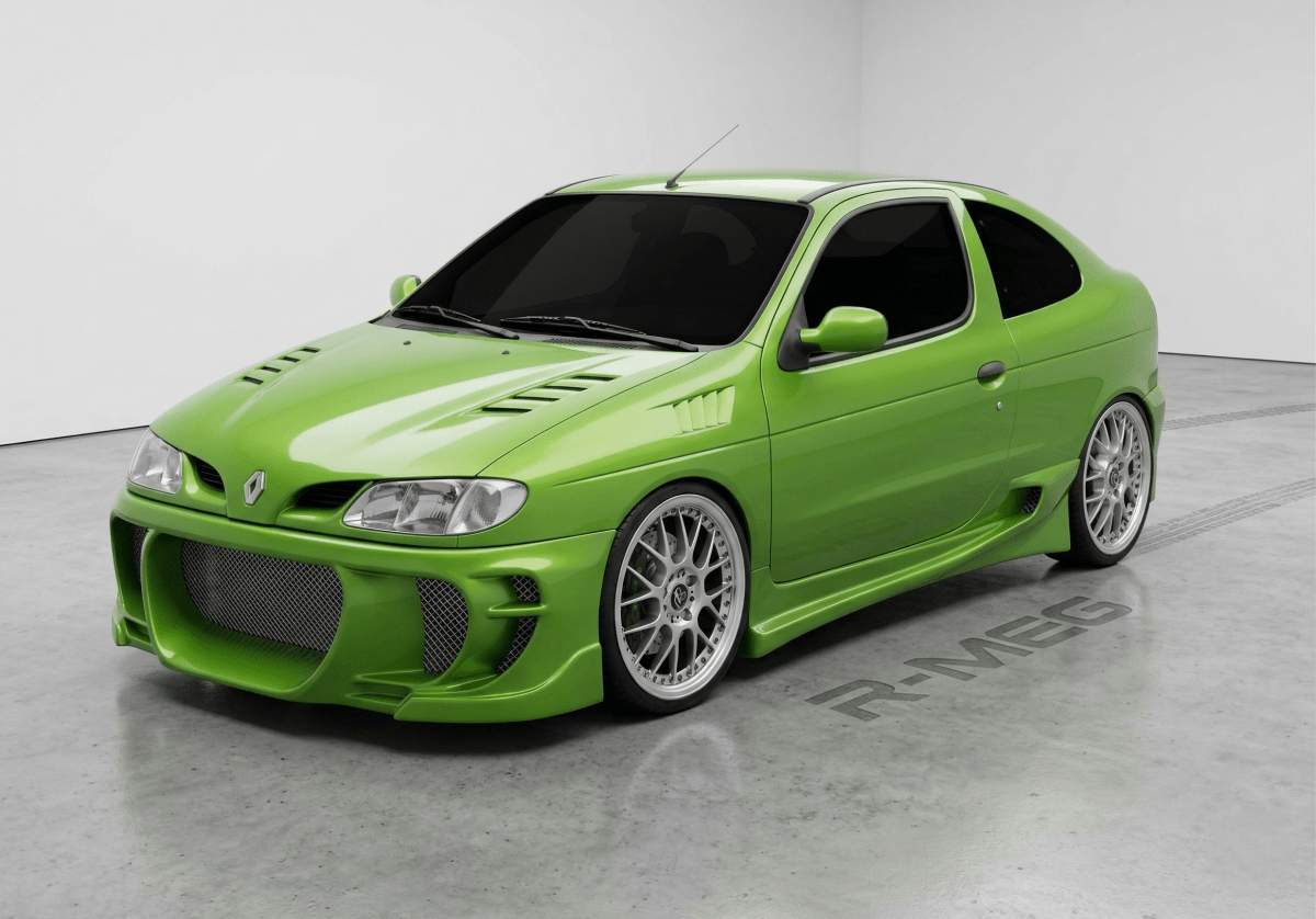 Side Skirts Renault Megane 95-98 Coupé - Embaladeiras - Componor - 0102436