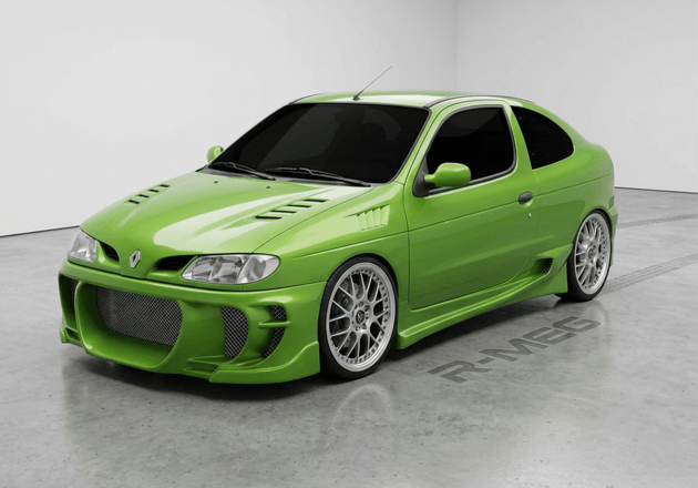 Side Skirts Renault Megane 95-98 Coupé - Embaladeiras - Componor - 0102436