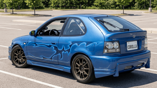 Side Skirts Toyota Corolla 8th Gen (E110) 1995-2000 - Embaladeiras - Componor - 0102469