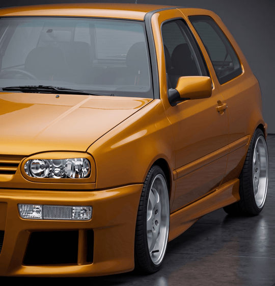 Side Skirts Volkswagen Golf MK3 1991-1998 - Para-Choques - Componor - 0102085
