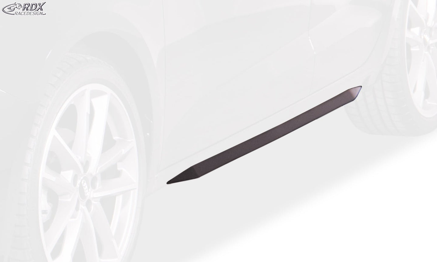 Sideskirts for AUDI A1 (GB) "Slim" - RDX - Sideskirts - RDX - RDSL500124