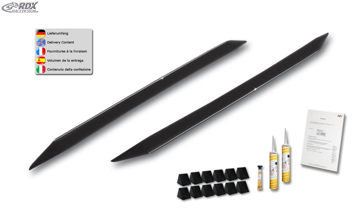 Sideskirts for AUDI A3 8V, 8VA Sportback, 8VS Sedan "Slim" - RDX - Sideskirts - RDX - RDSL584