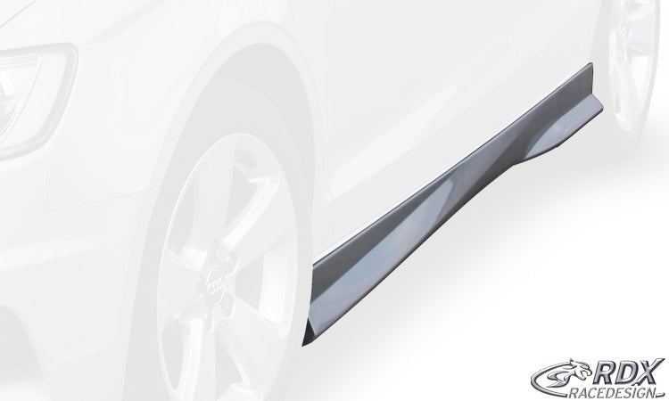 Sideskirts for AUDI A3 8V, 8VA Sportback, 8VS Sedan "Turbo" - RDX - Sideskirts - RDX - RDSL384