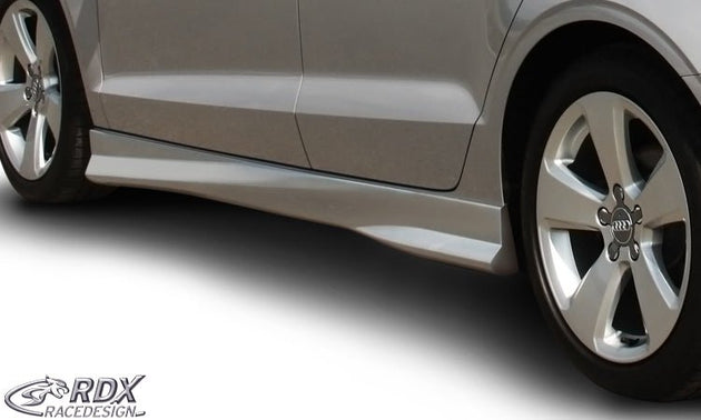 Sideskirts for AUDI A3 8V, 8VA Sportback, 8VS Sedan "Turbo" - RDX - Sideskirts - RDX - RDSL384