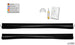 Sideskirts for AUDI A3 8V7 Convertible Convertible "Turbo-R" - RDX - Sideskirts - RDX - RDSL3R0097