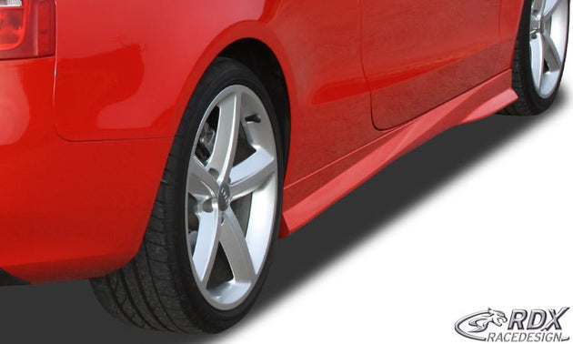 Sideskirts for Audi A5 2007-2016 Coupe + Convertible "Turbo-R" - RDX - RDX - RDSL374R