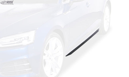 Sideskirts for AUDI A5 (F5) (Coupe + Convertible + Sportback) "Slim" - RDX - RDX - RDSL500070