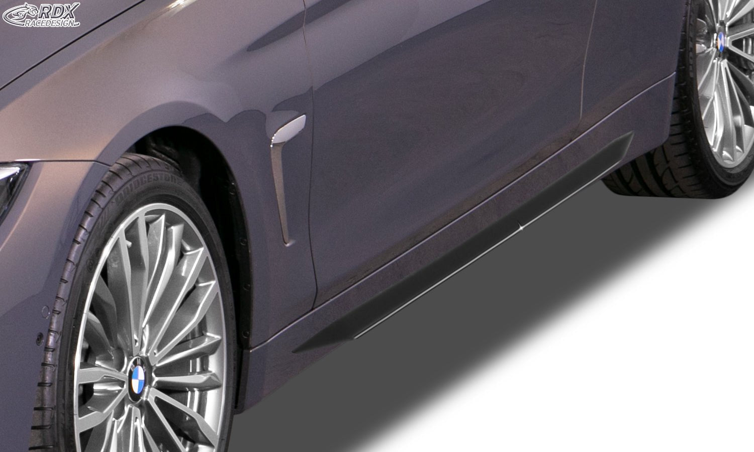 Sideskirts for BMW 4-series F32 / F33 / F36 (-2017 & 2017+) "Slim" RDX - RDX - RDSL500086