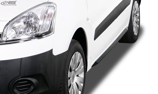 Sideskirts for CITROEN Berlingo 2008-2018 (Type 7) / for PEUGEOT Partner 2008-2018 (Type 7) "Slim" - RDX - RDX - RDSL500077