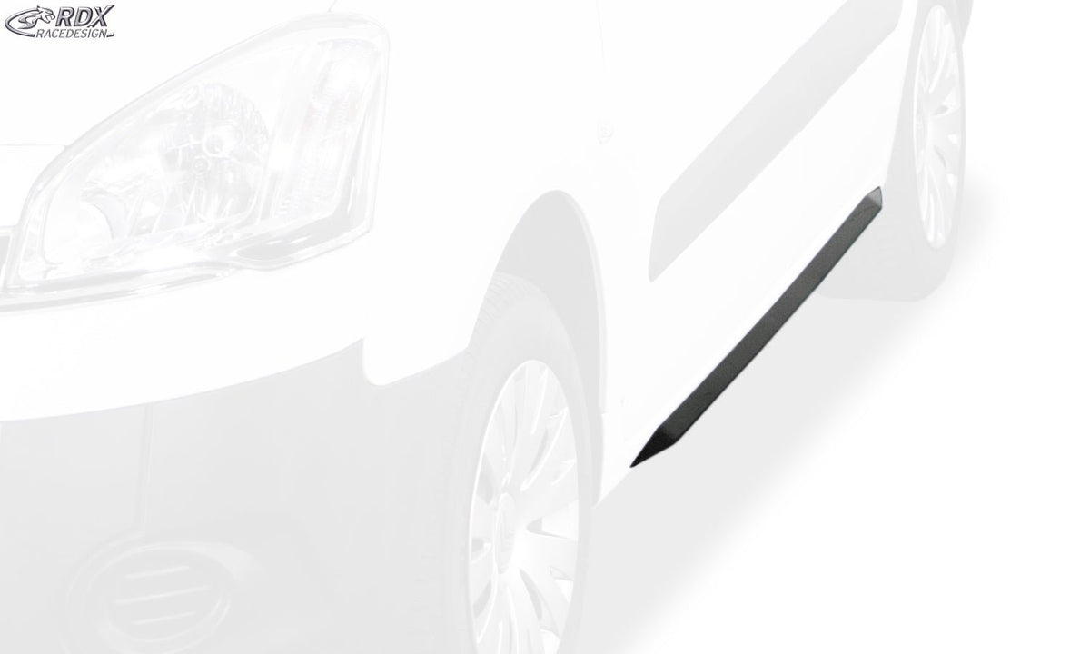 Sideskirts for CITROEN Berlingo 2008-2018 (Type 7) / for PEUGEOT Partner 2008-2018 (Type 7) "Slim" - RDX - RDX - RDSL500077