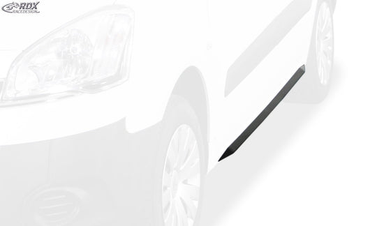 Sideskirts for CITROEN Berlingo 2008-2018 (Type 7) / for PEUGEOT Partner 2008-2018 (Type 7) "Slim" - RDX - RDX - RDSL500077