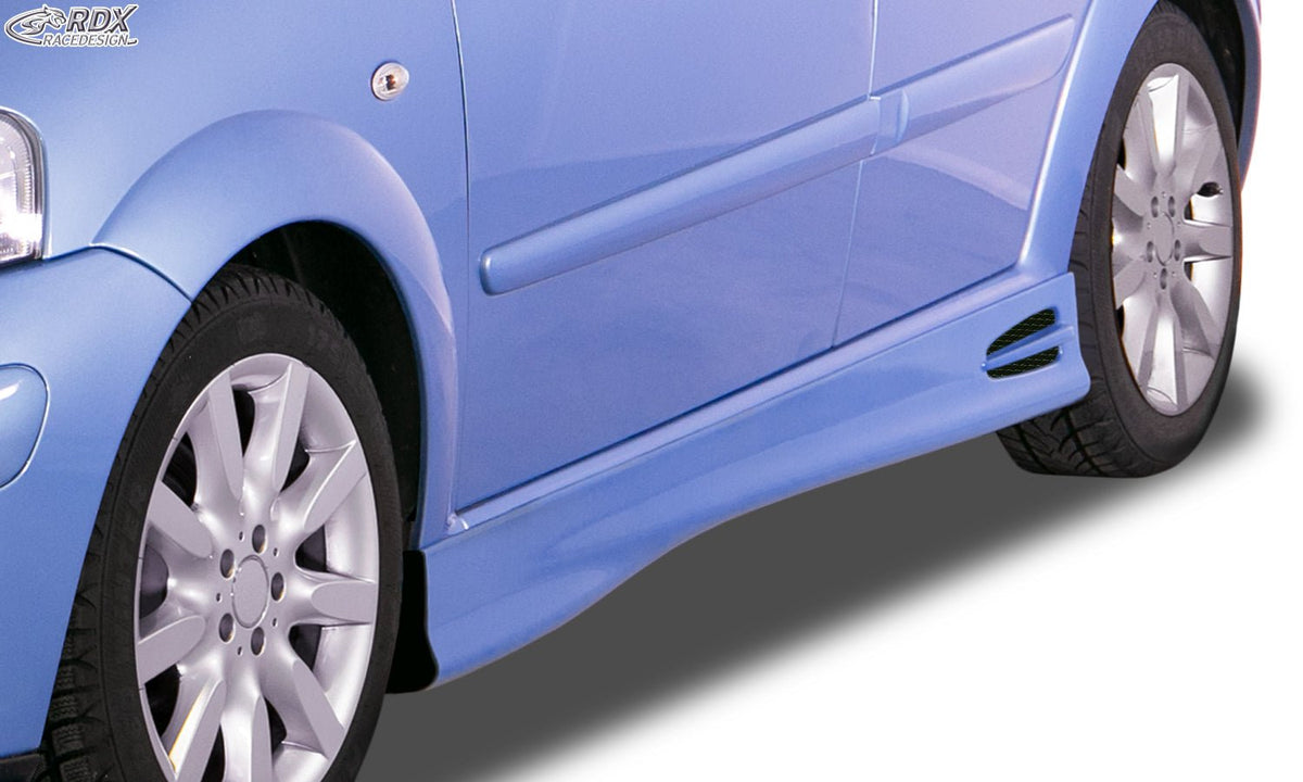 Sideskirts for CITROEN C3 2002-2009 "GT4" - RDX - RDX - RDSL000112