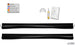 Sideskirts for CITROEN C3 2009-2017 "Turbo" - RDX - RDX - RDSL300088