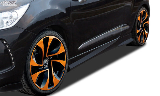 Sideskirts for CITROEN DS3 "Turbo" - RDX - RDX - RDSL352