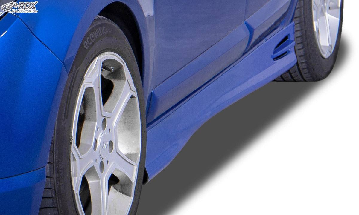 Sideskirts for DACIA Sandero 1 (SD/SDR) "GT4" - RDX - RDX - RDSL000143