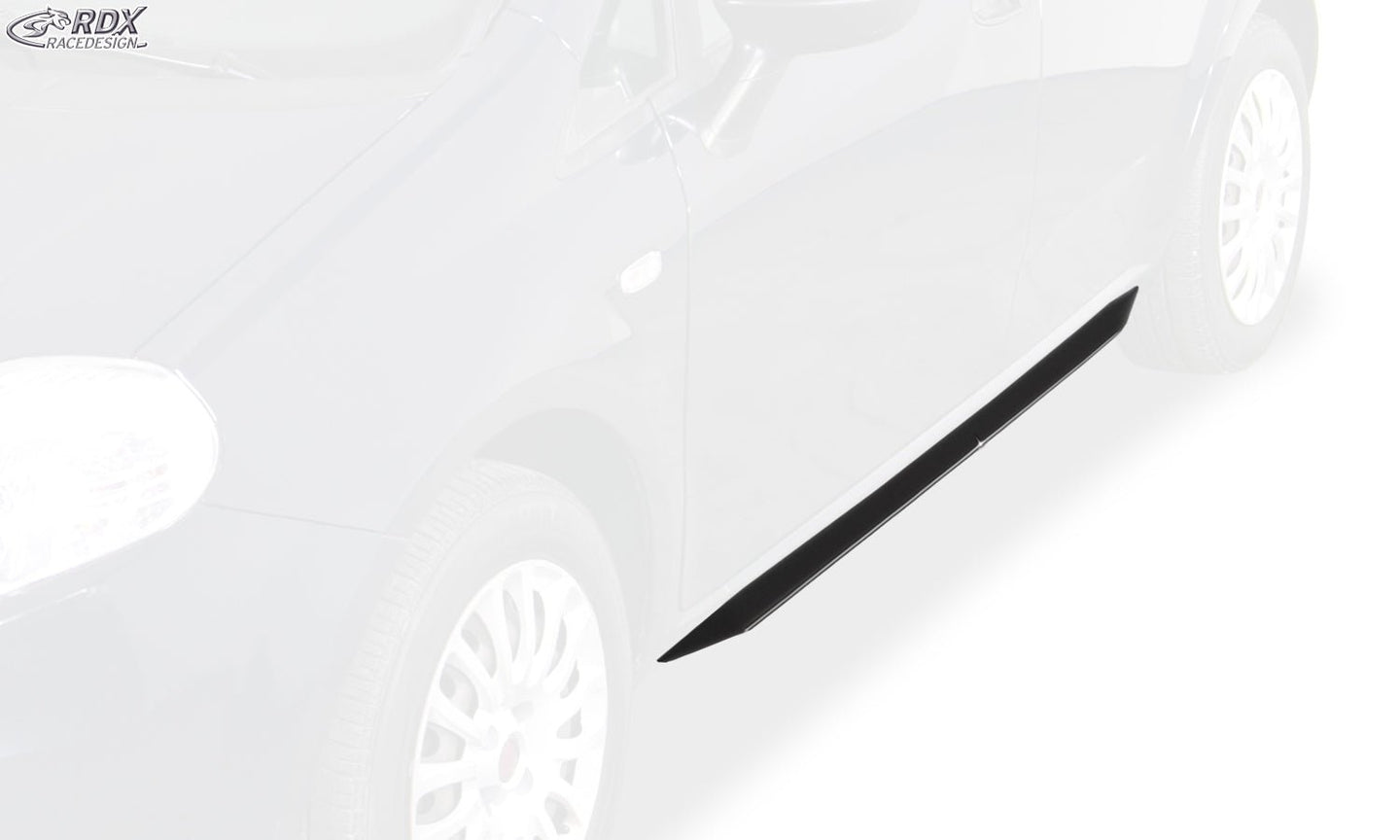 Sideskirts for FIAT Grande Punto "Slim" - RDX - Sideskirts - RDX - RDSL580