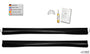 Sideskirts for MERCEDES C-Class W204 / S204 -2011 "Turbo-R" - RDX - Sideskirts - RDX - RDSL363R