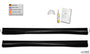 Sideskirts for SKODA Fabia 2 / 5J (-2010 & Facelift 2010+) "Turbo-R" - RDX - Sideskirts - RDX - RDSL373R