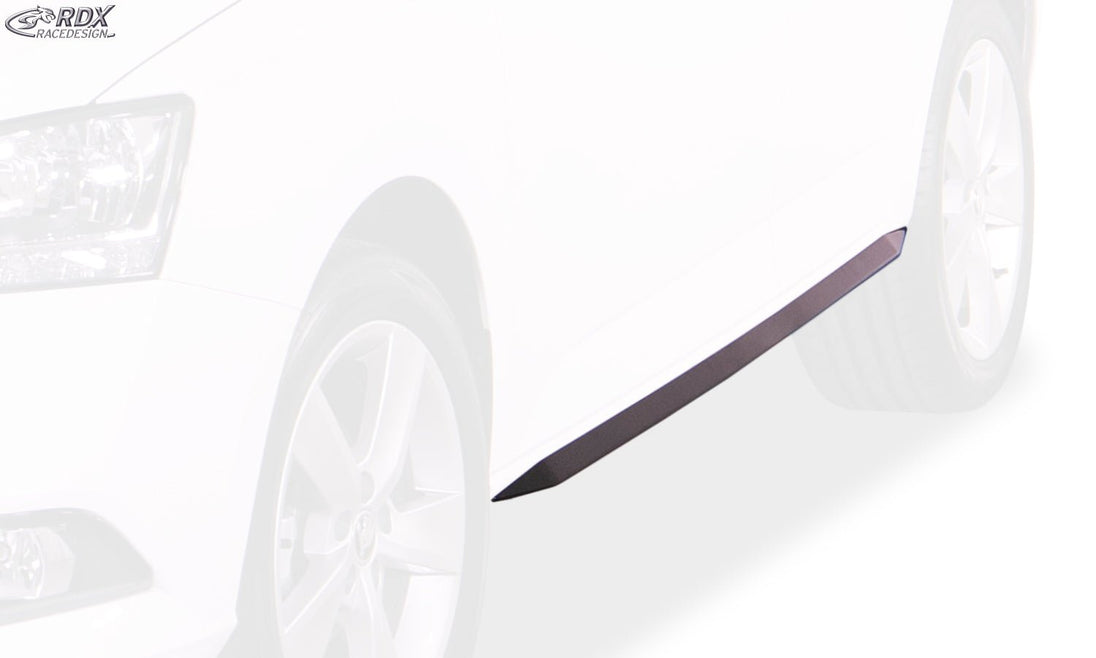 Sideskirts for SKODA Fabia 3 (5J/NJ) "Slim" - RDX - Sideskirts - RDX - RDSL500033