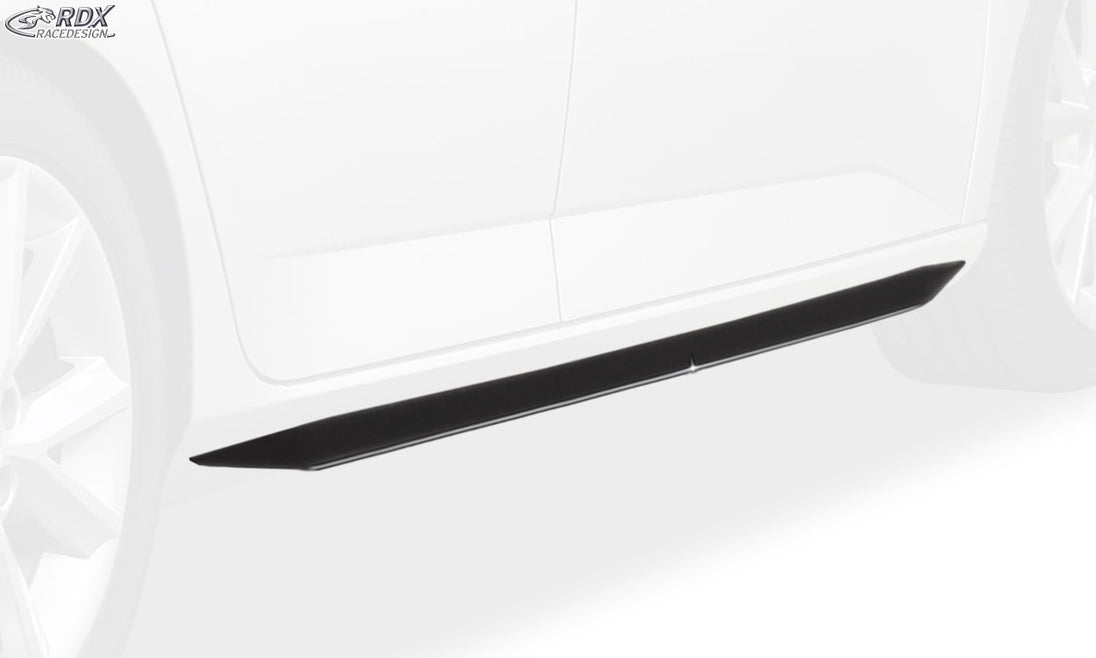 Sideskirts for SKODA Fabia 3 (5J/NJ) "Slim" - RDX - Sideskirts - RDX - RDSL500033