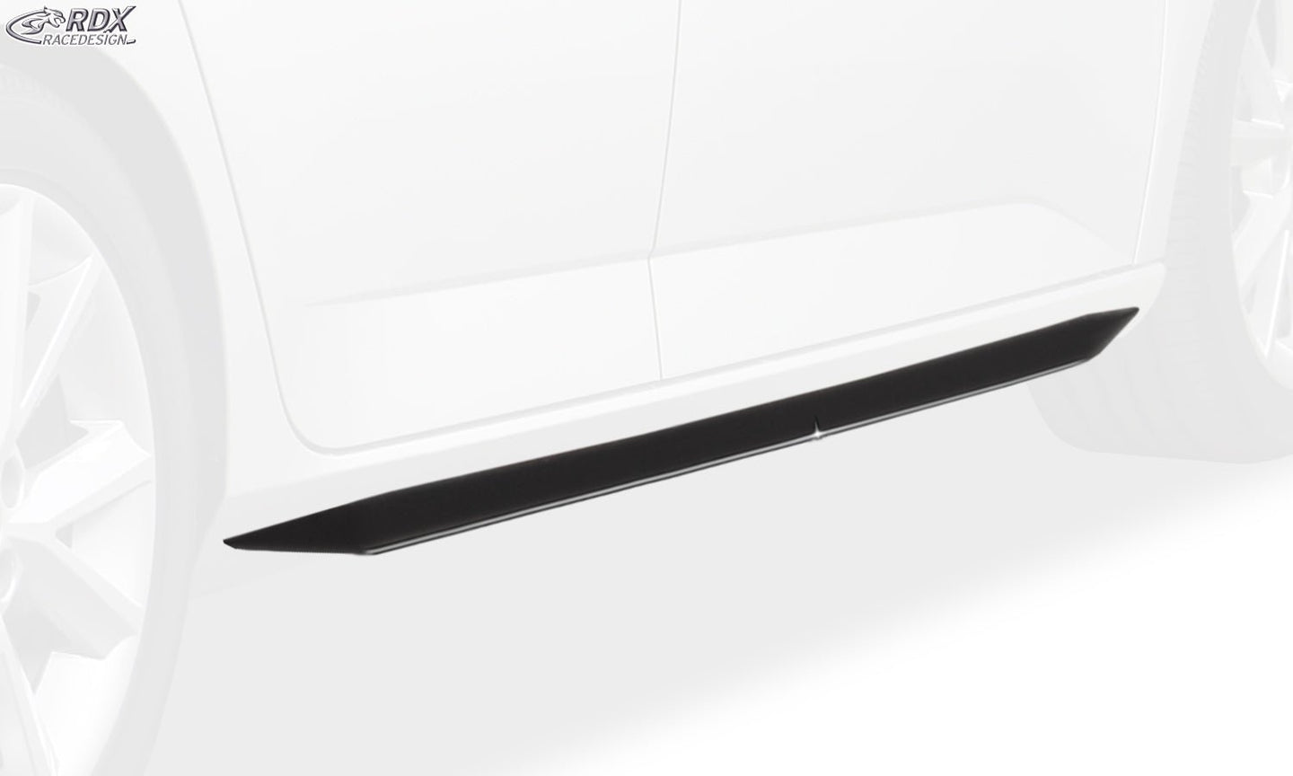 Sideskirts for SKODA Fabia 3 (5J/NJ) "Slim" - RDX - Sideskirts - RDX - RDSL500033