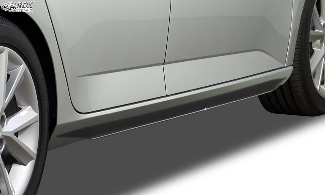 Sideskirts for SKODA Fabia 3 (5J/NJ) "Slim" - RDX - Sideskirts - RDX - RDSL500033