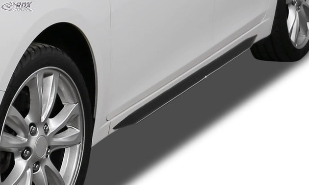 Sideskirts for SKODA Rapid (NH / 2012+) "Slim" - RDX - Sideskirts - RDX - RDSL500147