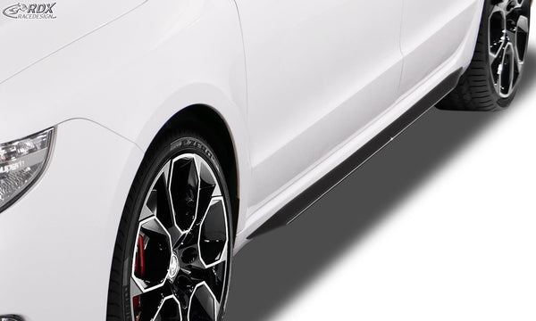 Taloneras para Skoda Superb 2 (3T) "Slim" - RDX