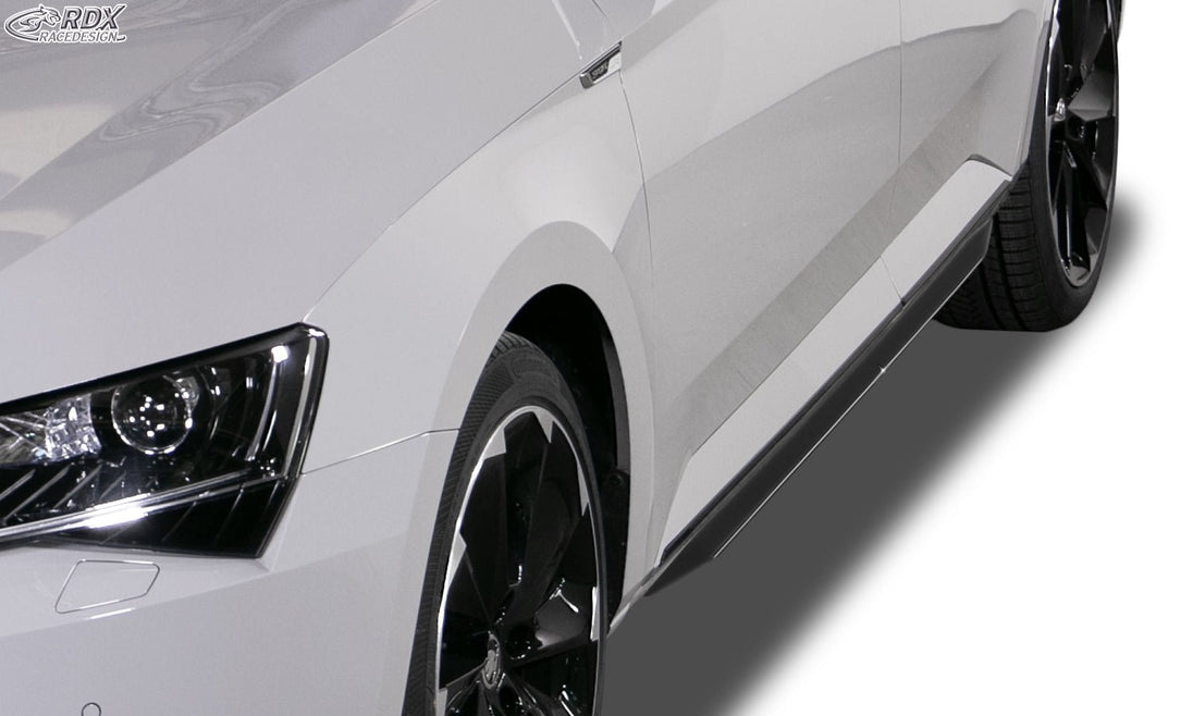 Sideskirts for SKODA Superb 3 (3V) "Slim" - RDX - Sideskirts - RDX - RDSL500059