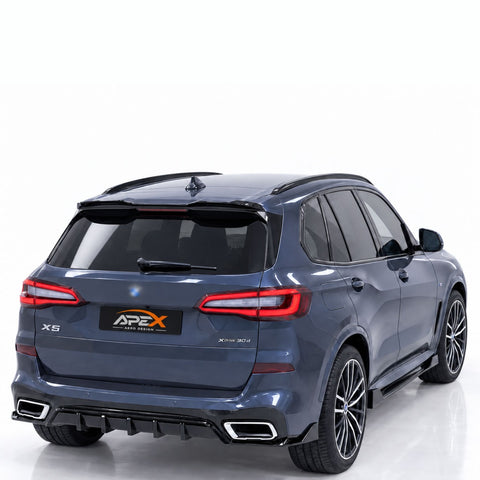 Roof Spoiler BMW X5 G05 M Sport (2018+) - APEX Gloss Black