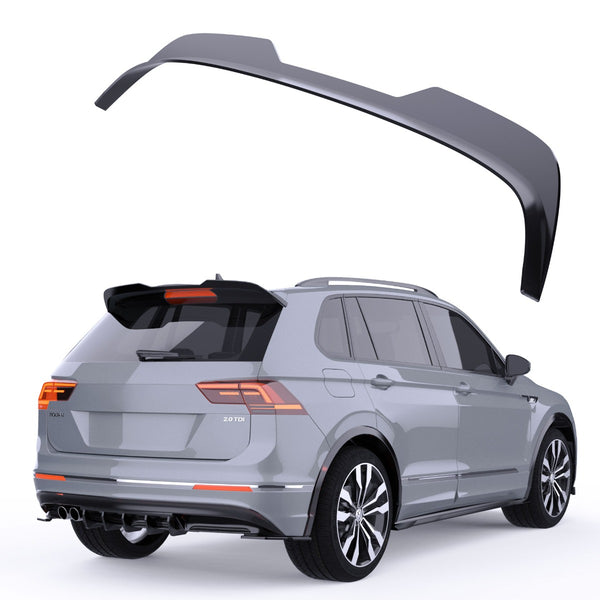 Spoiler de Tejadilho Volkswagen Tiguan MK2 R-Line (2015-2020) - APEX Preto Brilhante