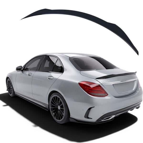 Spoiler Traseiro Mercedes Classe C W205 (2014-2021) - APEX Preto Brilhante