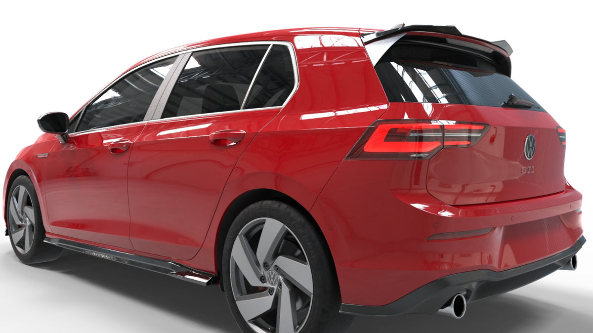 Side Skirts Volkswagen Golf 8 GTI / GTE / GTD / R-Line (2020-2024) – view 2