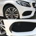 Front Bumper Canards Mercedes C-Class W205 / S205 AMG Line Pre-Facelift (2014-2018)