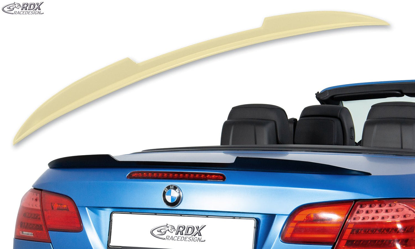 Trunk spoiler Lip for BMW 3-series E93 Cabrio / Convertible Rear Spoiler RDX - RDX - RDDL3001