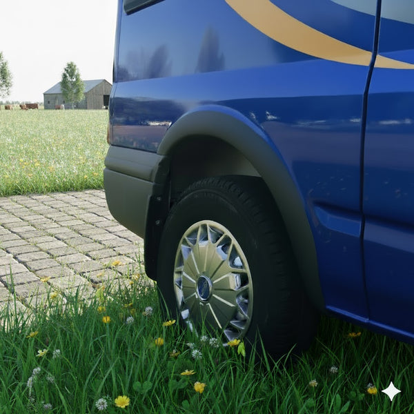 Radlaufverbreiterungen Ford Transit MK7 (2007-2013) - APEX 8-piece Mattschwarz